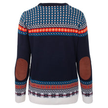 Load image into Gallery viewer, Women&#39;s christian knitted fair isle sweater jumpers
